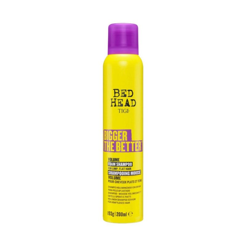 Tigi Bed Head Bigger The Better Volume Foam Shampoo Capelli Fini 200ml - 40%