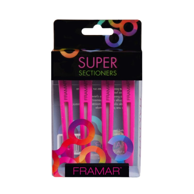 Framar Super Sectioners Fermacapelli 4PZ - 20-30% off