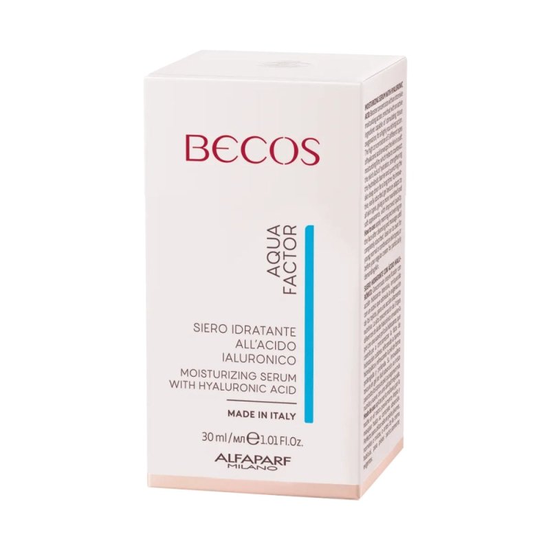 Becos Aqua Factor Siero Idratante All'Acido Ialuronico 30ml - Beauty