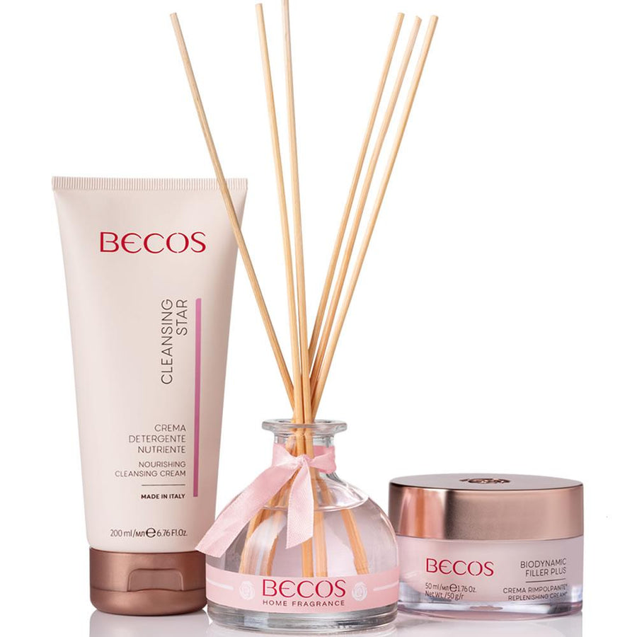 Becos Kit Face and Home Fragrance Regalo - Antirughe Antietà - 30/40