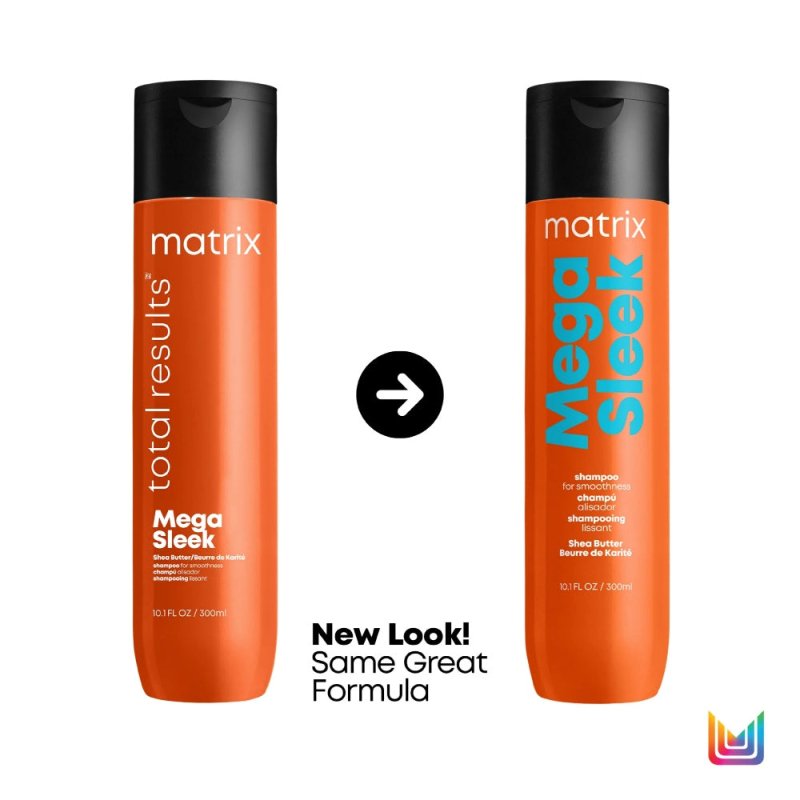 Matrix Mega Sleek Shampoo capelli crespi 300ml - Capelli Crespi - Capelli Crespi