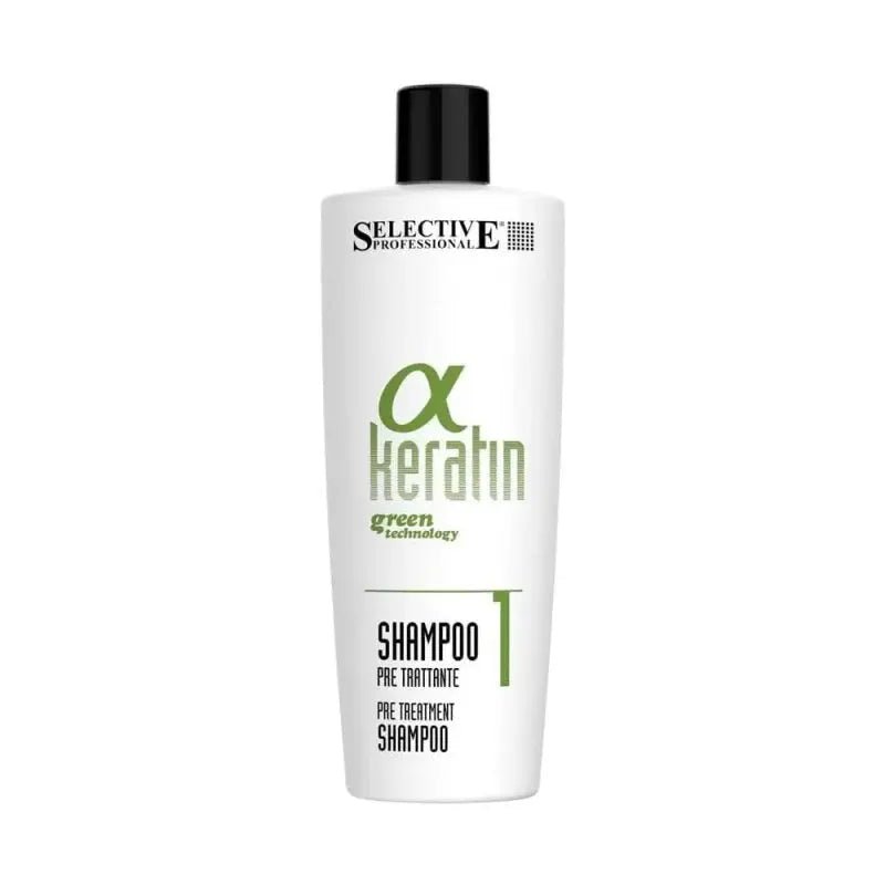 Selective Alpha Keratin Shampoo 1 cheratina lisciante ristrutturante 500ml - Capelli Crespi - Capelli