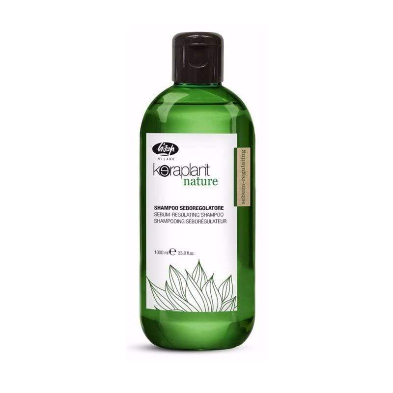 Lisap Keraplant Nature Shampoo Seboregolatore 1000ml - Trattamento Cute - Bio e Naturali