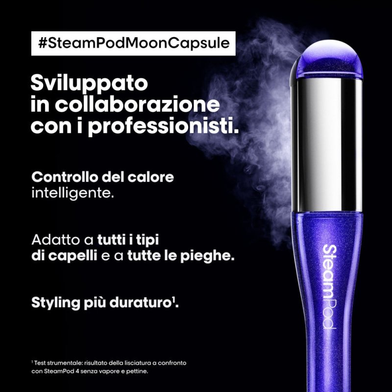 Steampod 4.0 Moon Capsule Limited Edition Piastra a Vapore L'Oreal - Piastra per capelli - Capelli