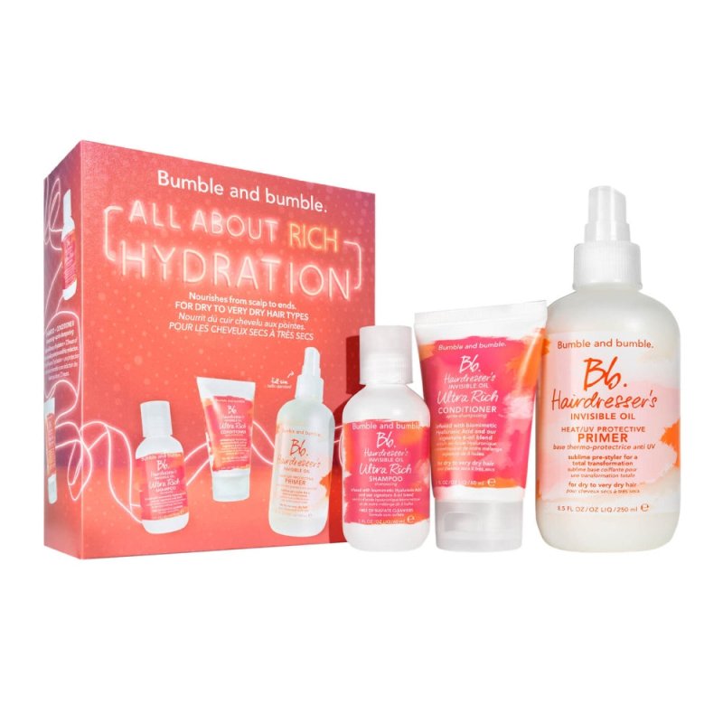 Bumble and Bumble All About Rich Hydration Kit Capelli Secchi - Protettore Termico - Capelli