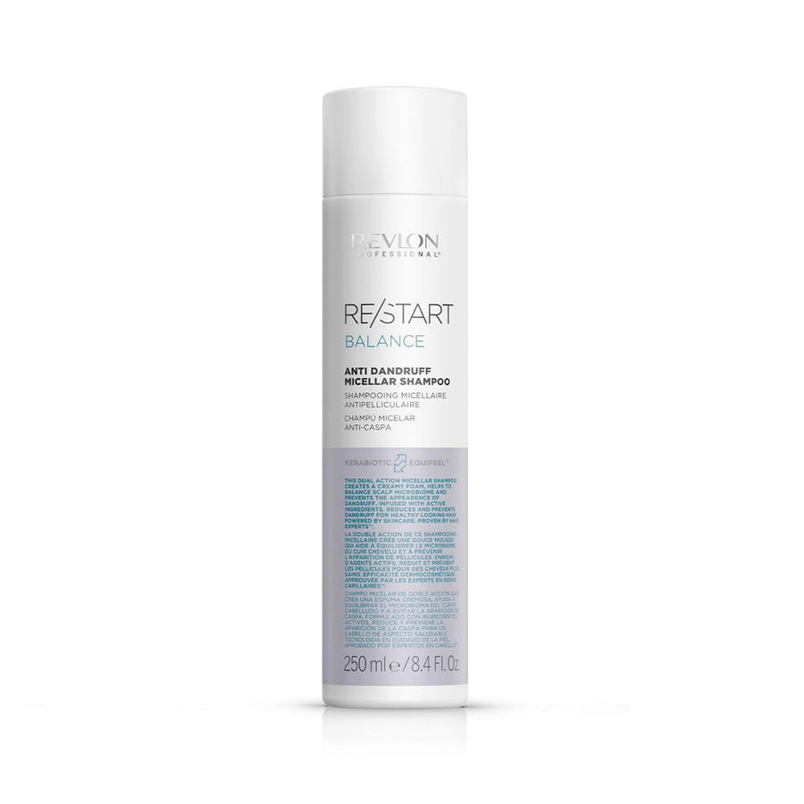 Revlon Restart Balance Shampoo Antiforfora Micellare - Forfora - Capelli