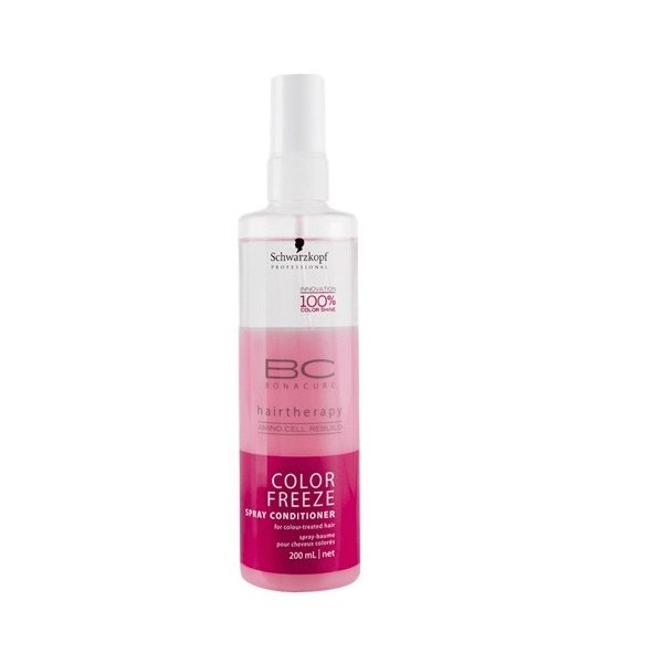 Schwarzkopf BC Hairtherapy Color Freeze Conditioner Spray 200ml - Senza Risciacquo - 30/40