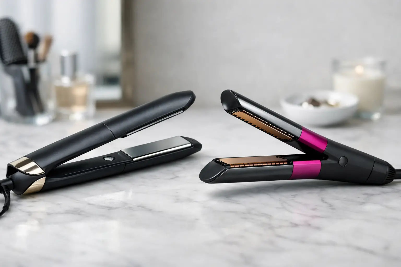 GHD vs Dyson piastra capelli: quale scegliere