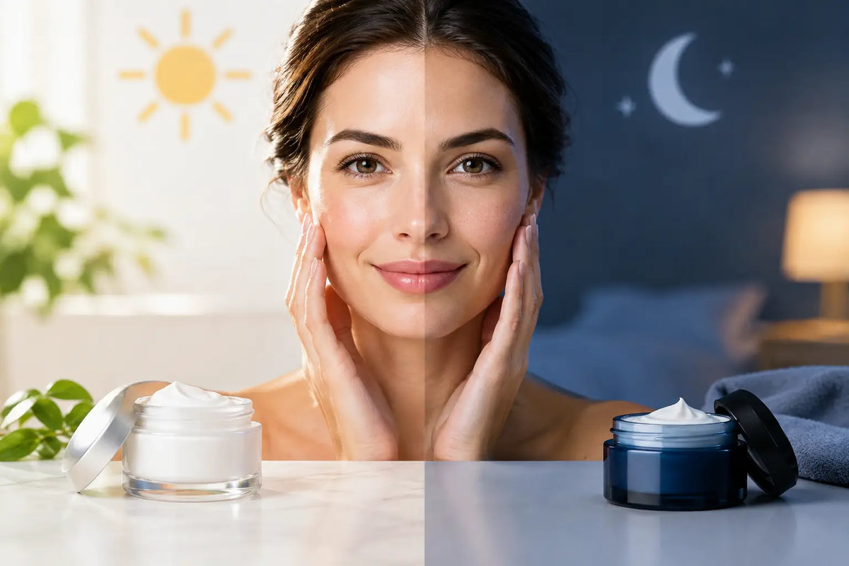 Crema giorno versus crema notte, quale usare?
