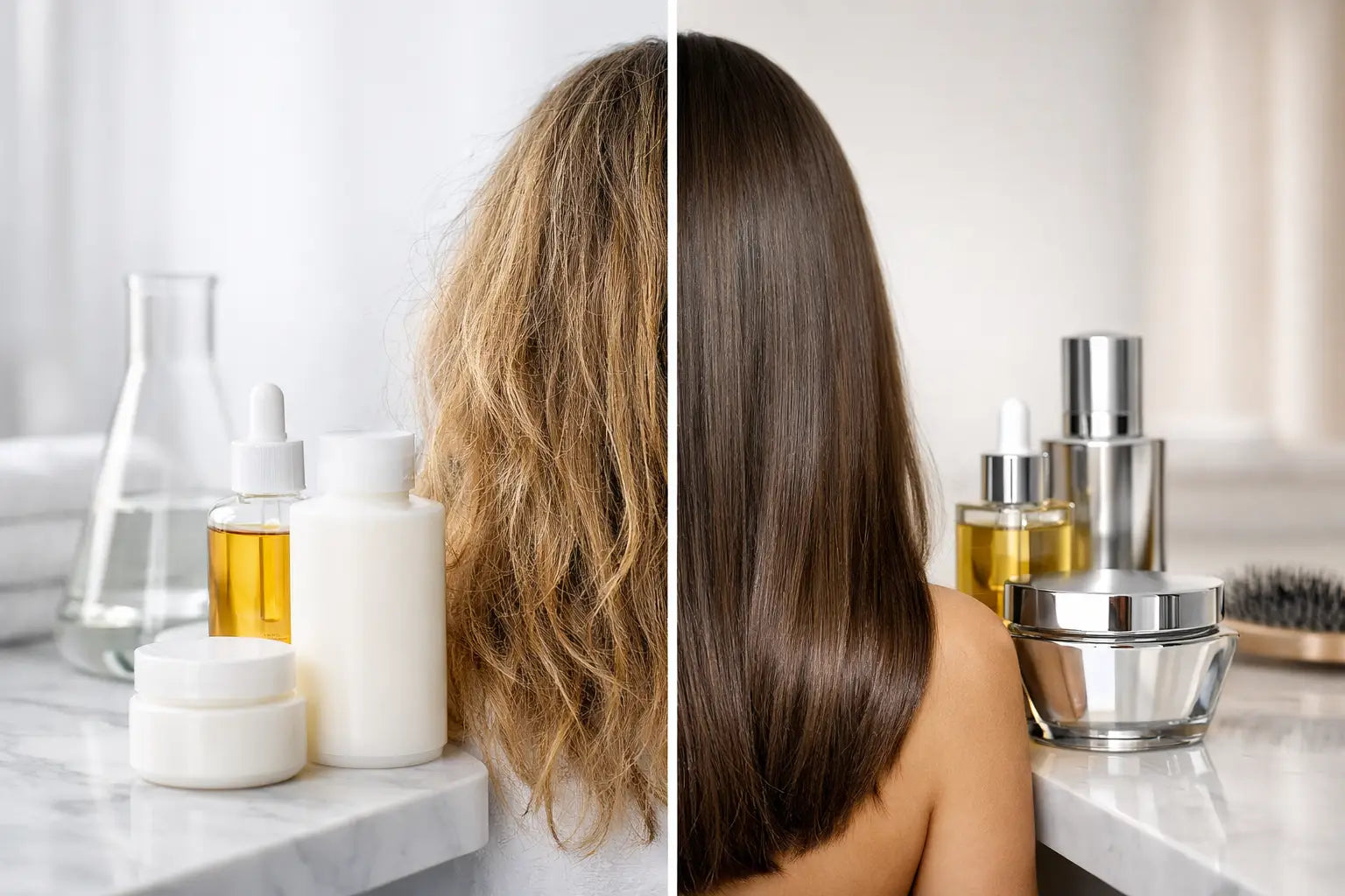 Olaplex vs Kérastase per capelli danneggiati