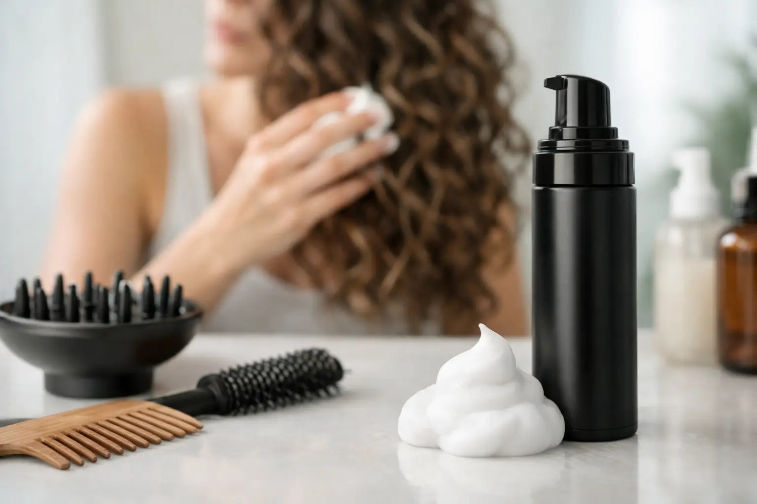 Come usare la mousse per ricci professionale: guida completa