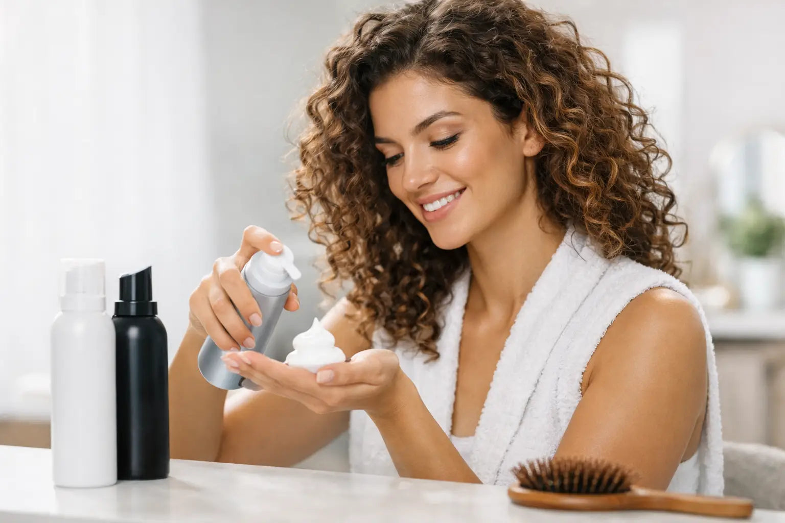 Mousse per capelli ricci definita: come sceglierla