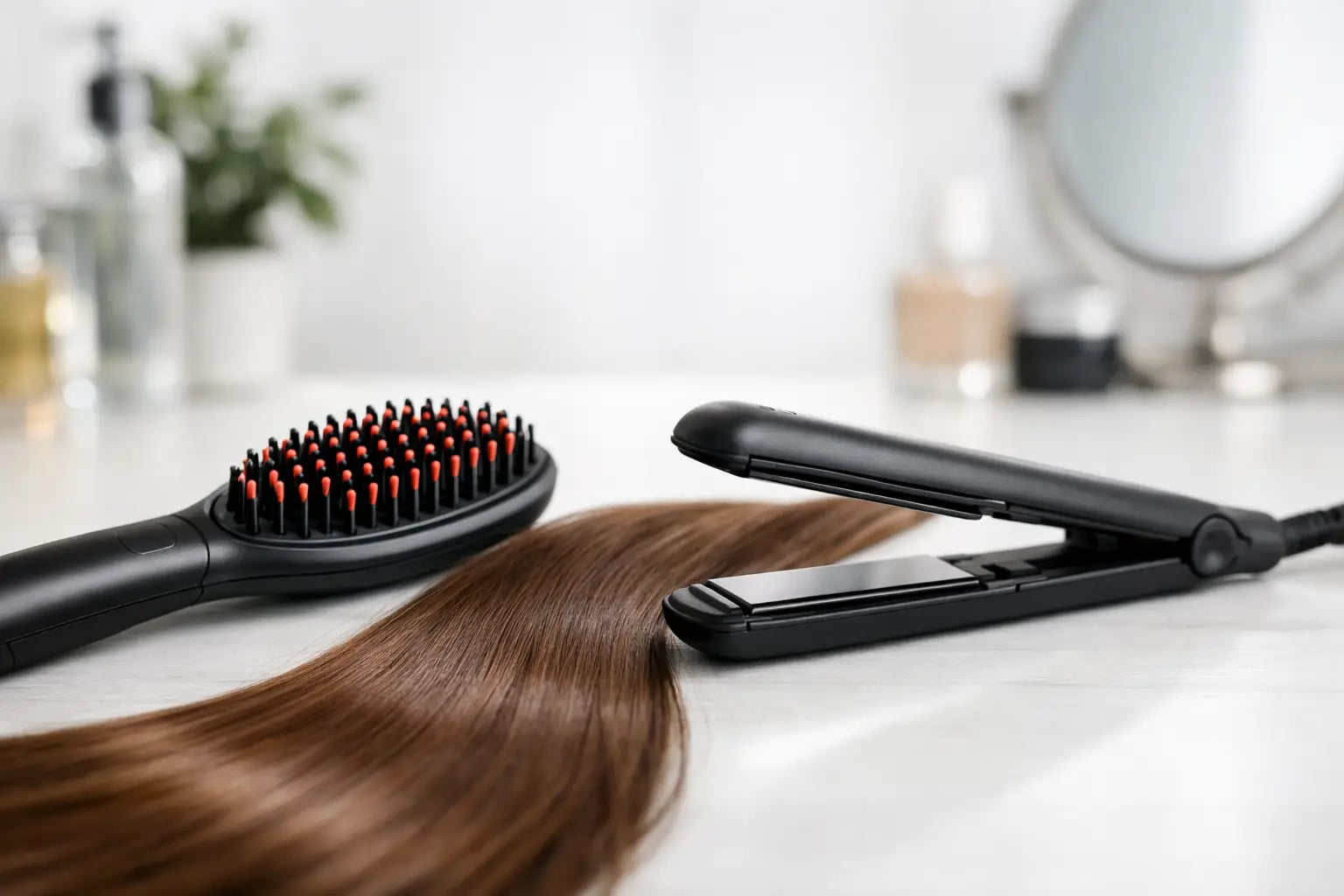 Spazzola lisciante o piastra capelli: quale scegliere