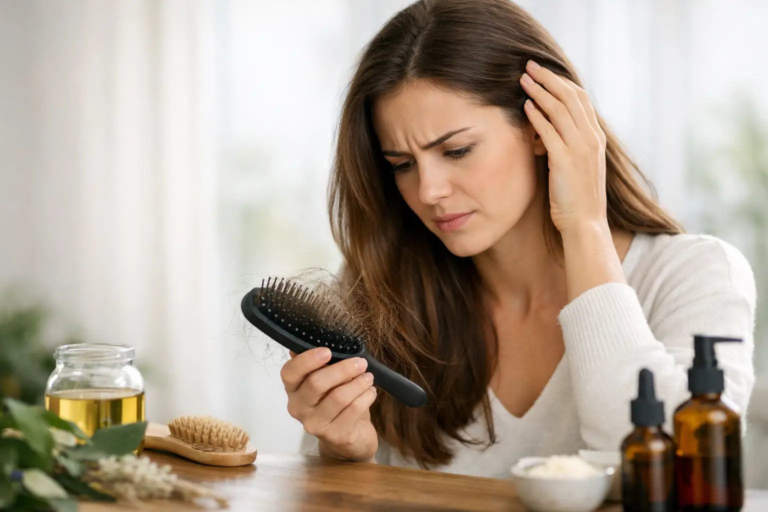 Caduta capelli stagionale: rimedi efficaci