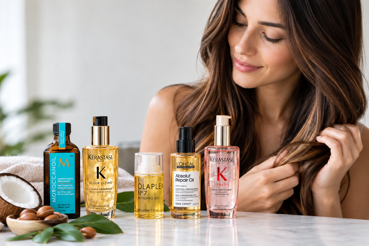 Oli per capelli secchi: quali scegliere e come usarli