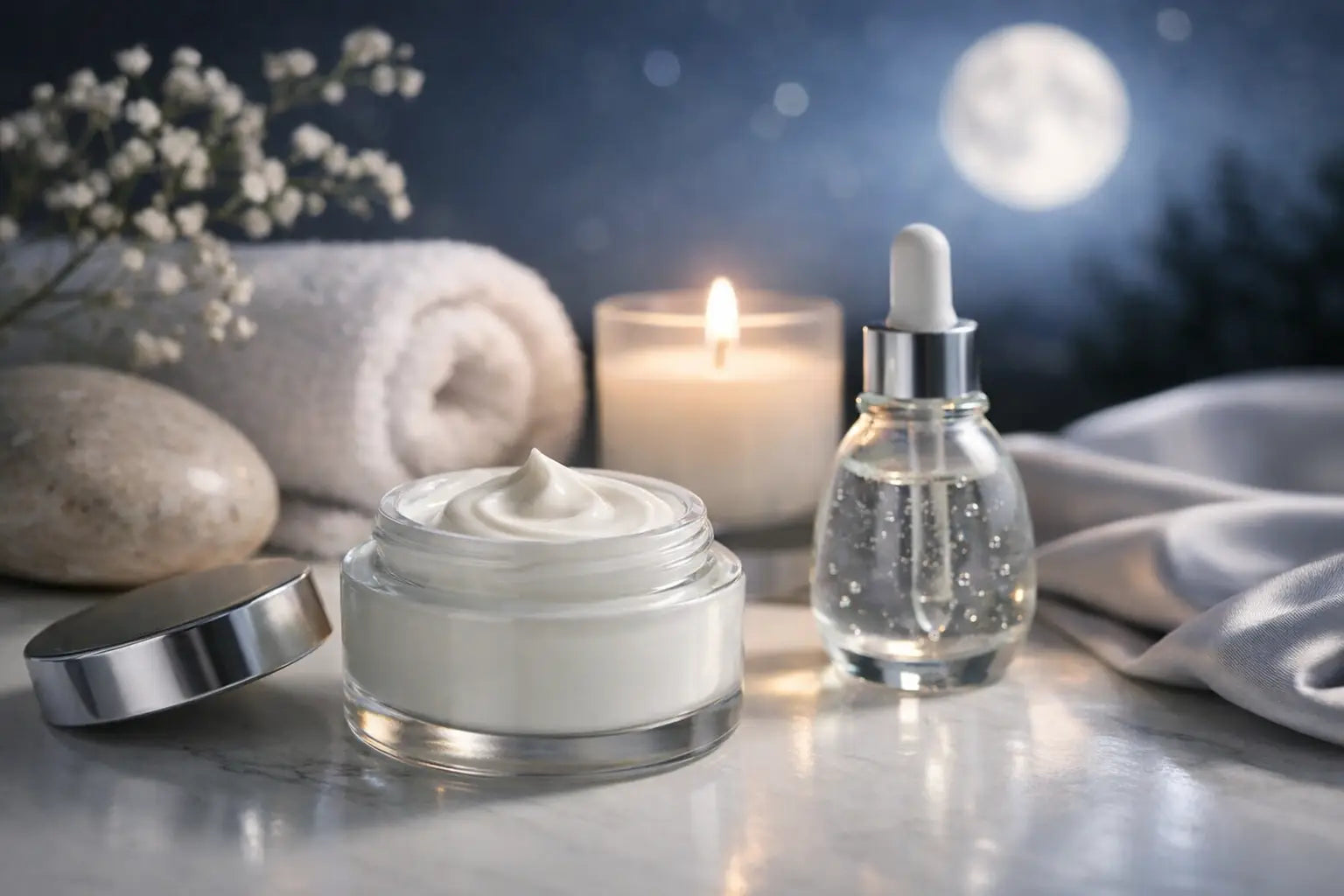 Come scegliere crema notte viso: guida completa per tipo di pelle
