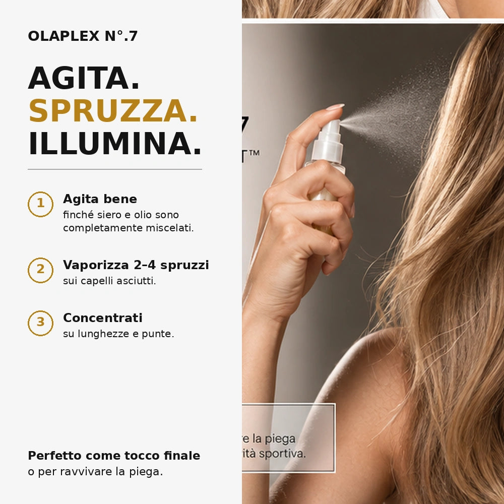 Olaplex N°7 Shine Serum Oil Mist 80ml – Siero Olio Lucentezza