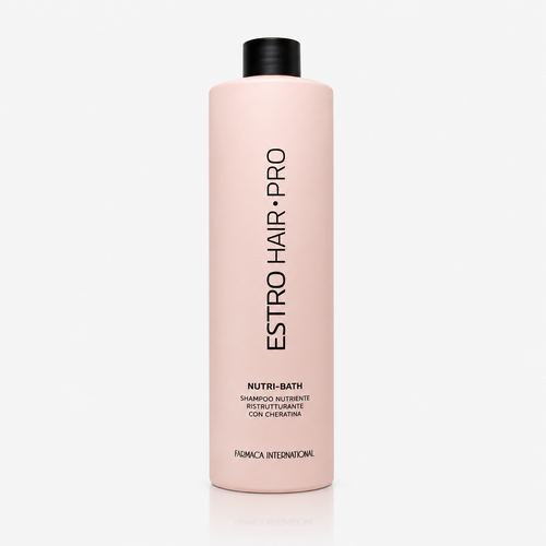 Farmaca Estro Hair Pro Nutri-Bath Shampoo Nutriente Ricostruttore con Cheratina 1000ml
