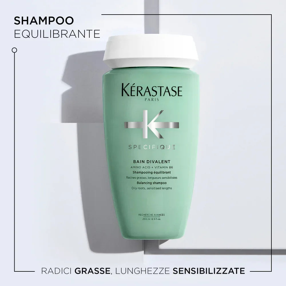 Kerastase Bain Divalent Shampoo Cute Grassa Punte Secche - Planethair