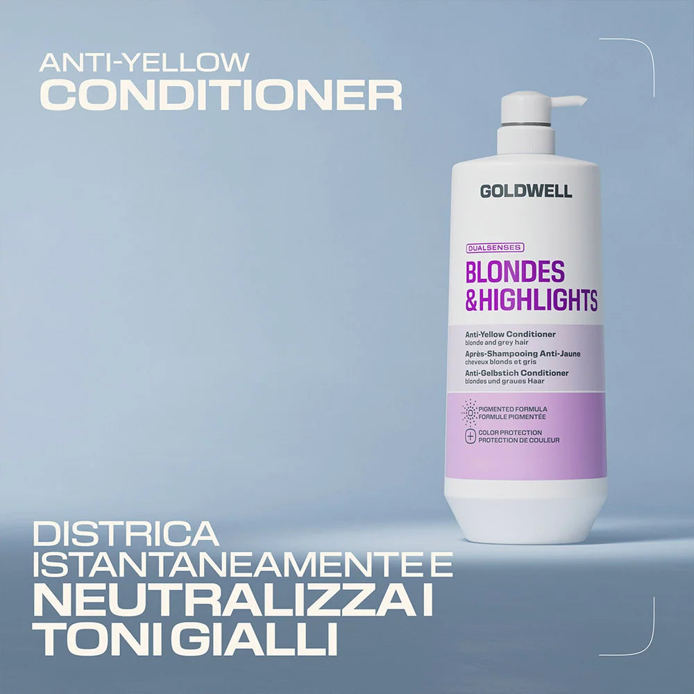 Goldwell Dualsenses Blondes & Highlights Balsamo Antigiallo