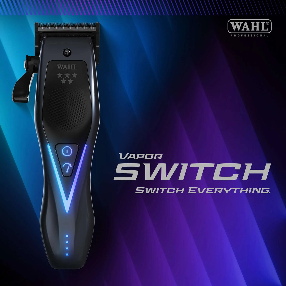 Wahl Vapor Switch Tagliacapelli Professionale Cordless Nero