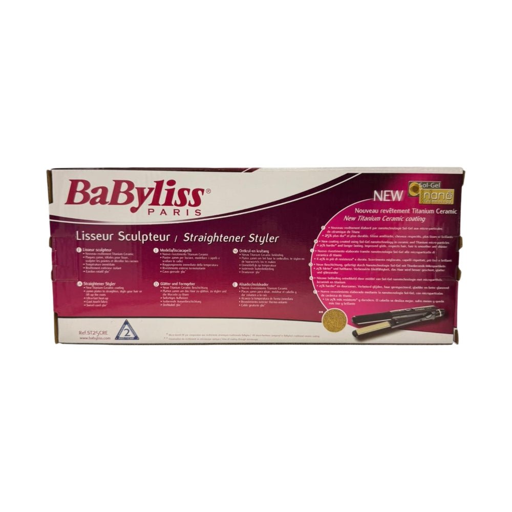Babyliss Lisseur Sculpteur retro scatola 