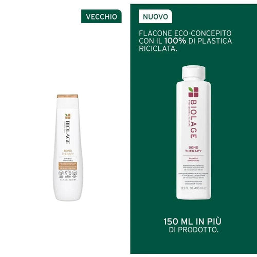 Biolage Bond Therapy Shampoo capelli danneggiati 400ml - Planethair