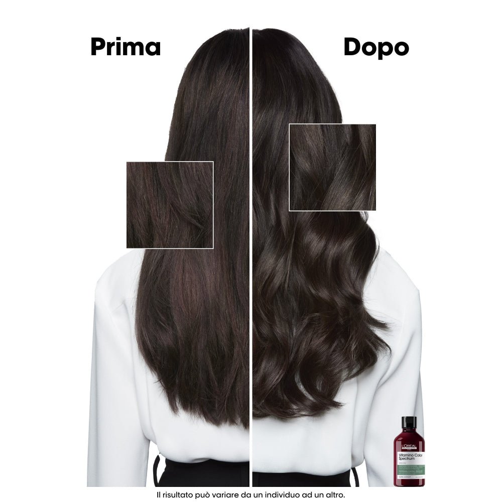 Vitamino Color Spectrum Shampoo Verde Neutralizzante capelli castano scuro L'Oréal Professionnel - Planethair 
