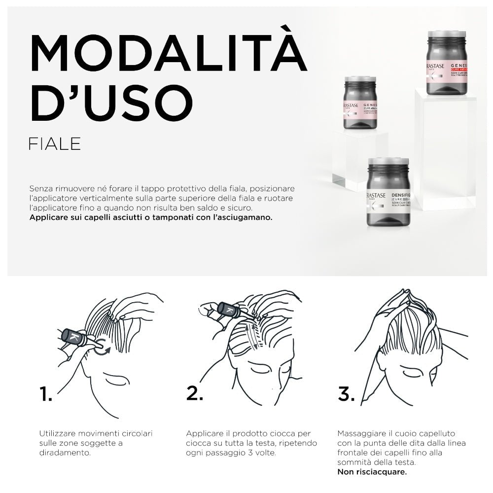 Kerastase Densifique modlità d'uso fiala 