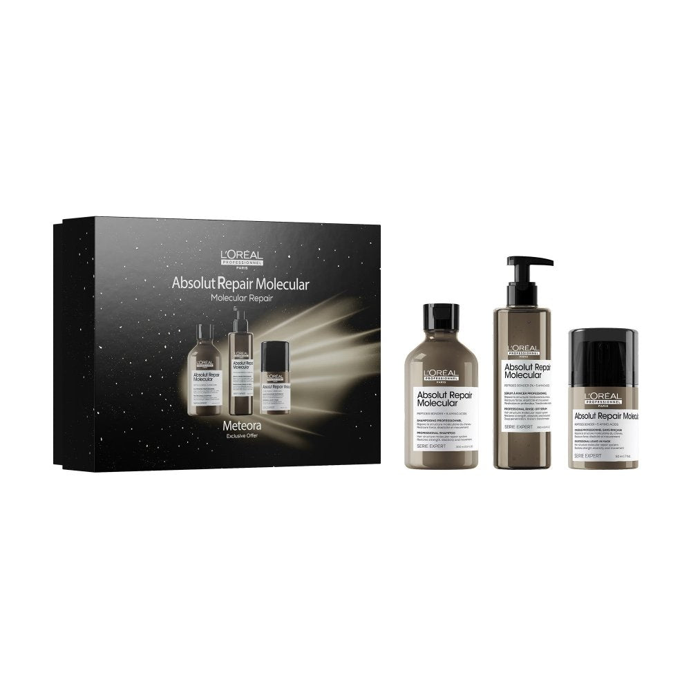 L'Oréal Professionnel Cofanetto Natale Absolut Repair Molecular Triocapelli danneggiati