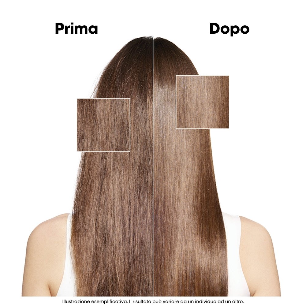 Absolut Repair Molecular Duo prima e dopo