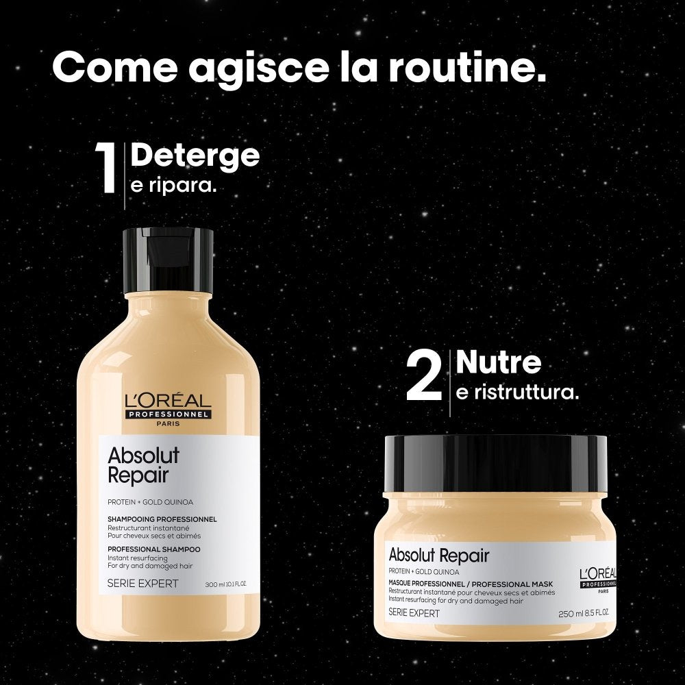 Absolut Repair Duo shampoo e maschera