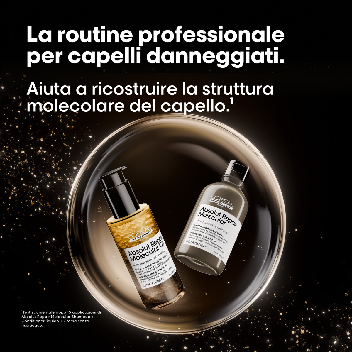 L'Oréal Professionnel Absolut Repair Molecular Duo Cofanetto Natale
