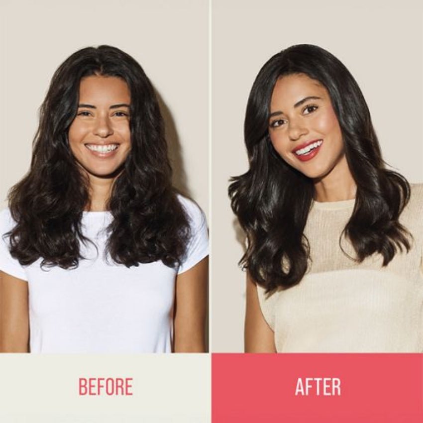 KMS All Smooth prima e dopo utilizzo olio anticrespo