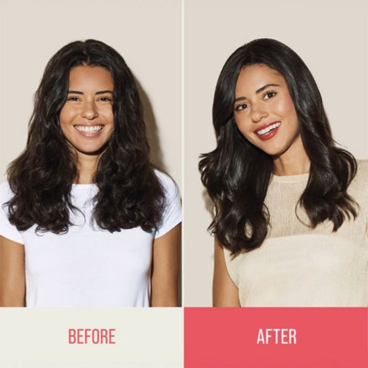 KMS All Smooth prima e dopo utilizzo olio anticrespo