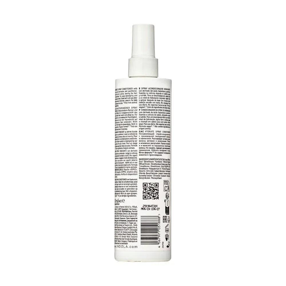 Indola Hydrate Spray Conditioner capelli secchi 300ml - Planethair