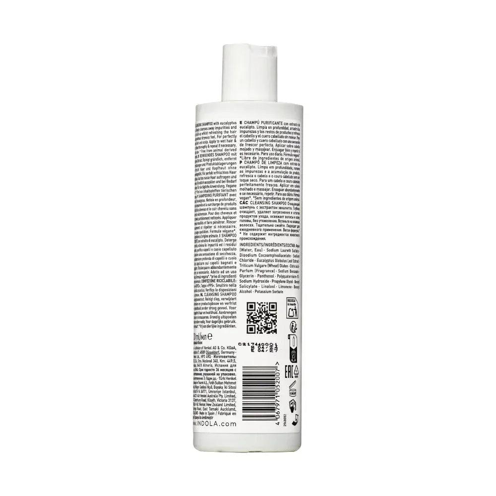 Indola Cleansing Shampoo purificante 300ml - Planethair