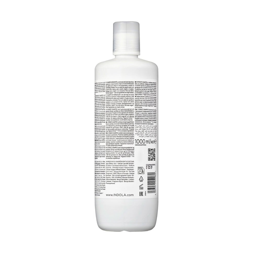 Indola Hydrate Shampoo Idratante - Planethair 