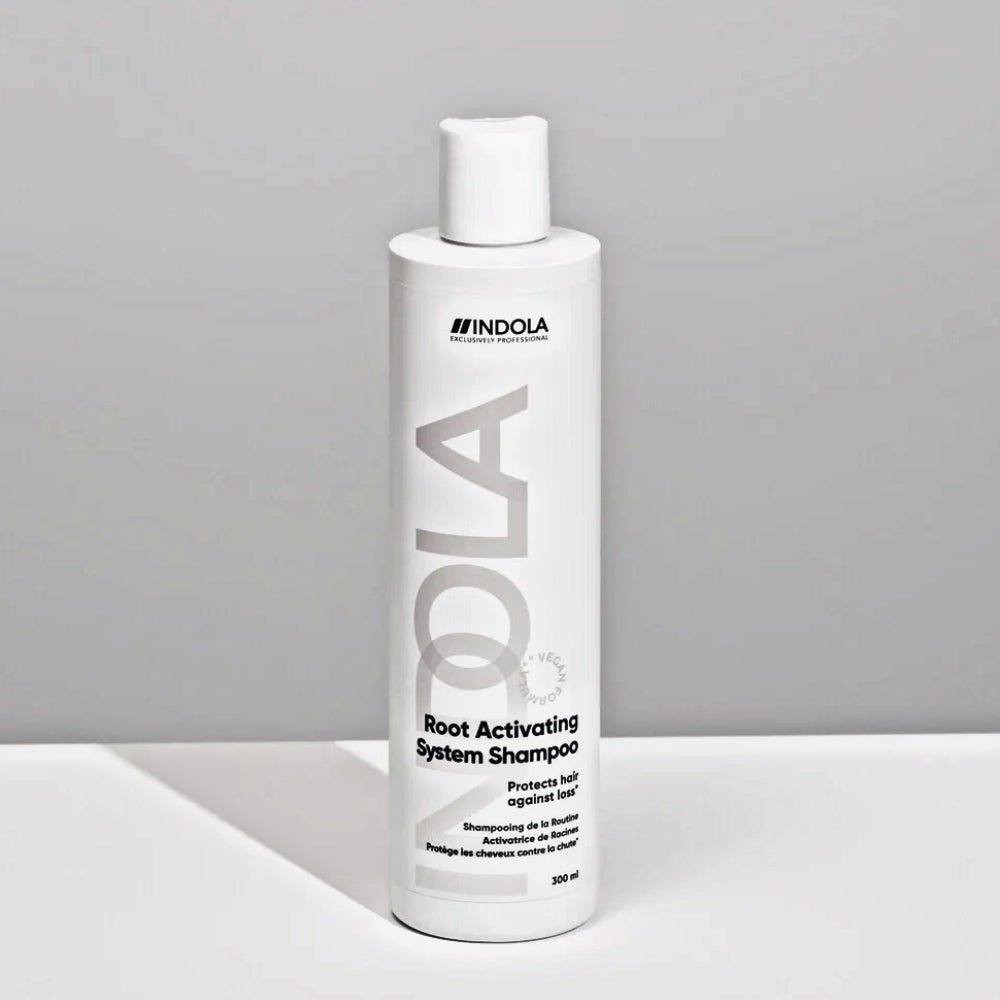 Indola Root Activating Shampoo anticaduta 300ml - Planethair 