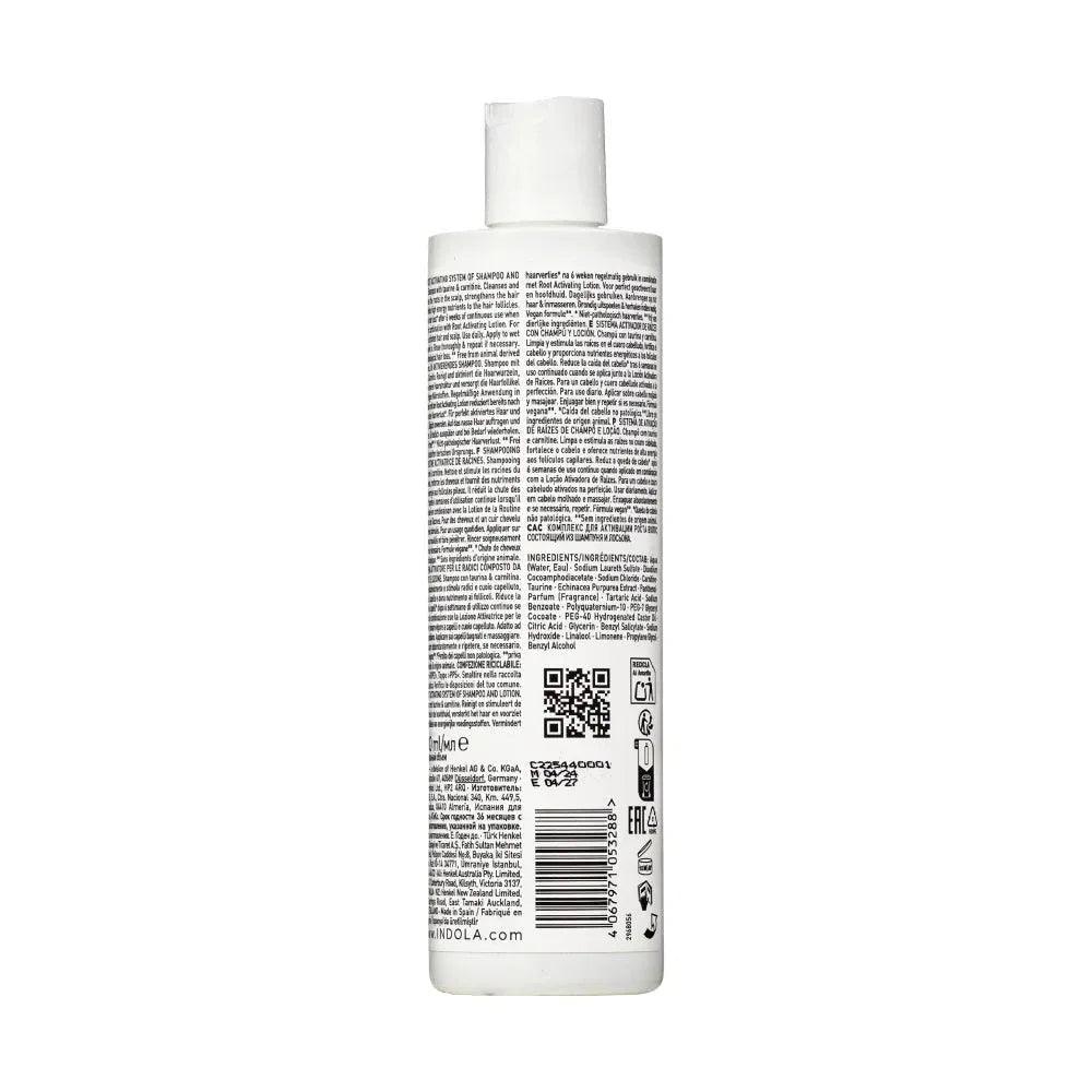 Indola Root Activating Shampoo anticaduta 300ml - Planethair