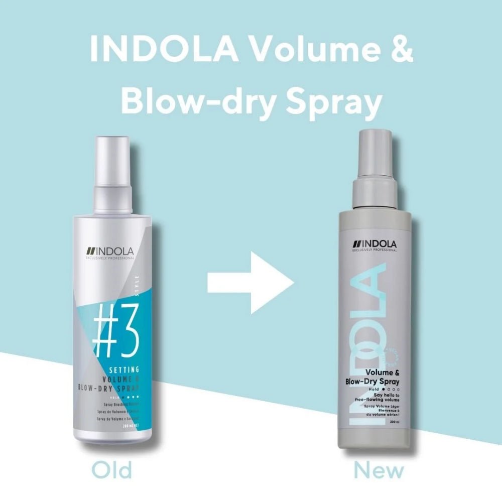 Indola Volume & Blow-dry Volumizing Spray for Fine Hair 200ml