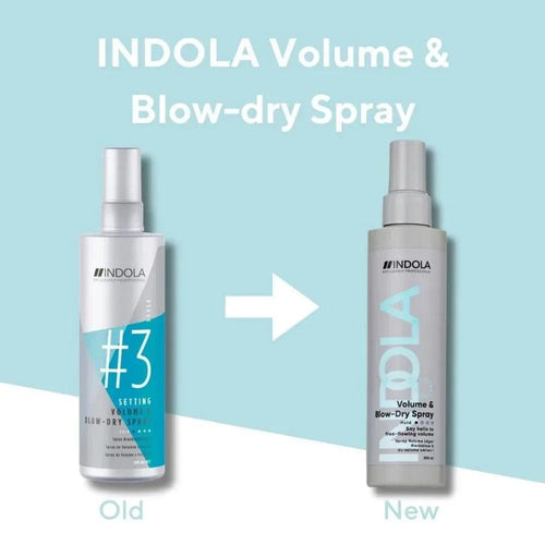 Indola Volume & Blow-dry Spray volumizzante capelli fini 200ml - Planethair