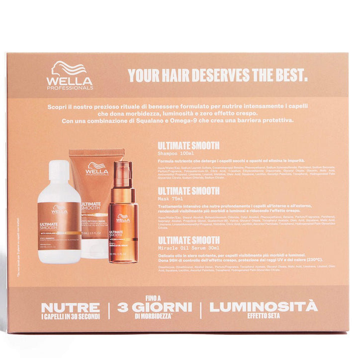 Contenuto Wella Professionals Ultimate Smooth Cofanetto Regalo 