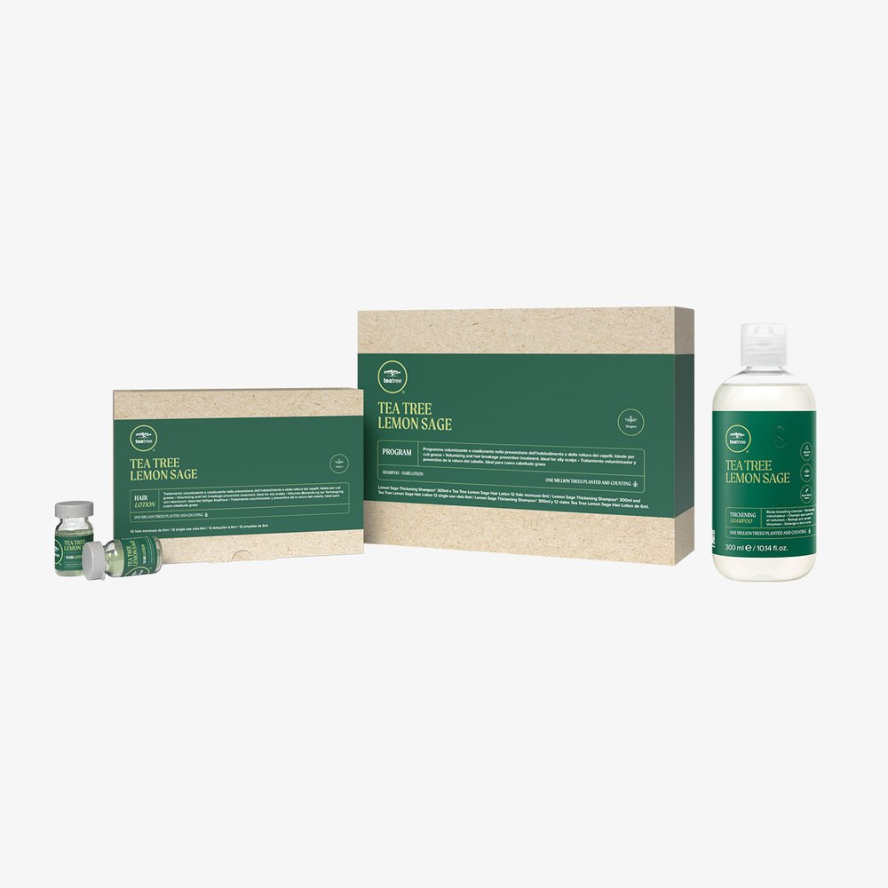 Paul Mitchell Tea Tree Lemon Sage Kit Anticaduta Volumizzante