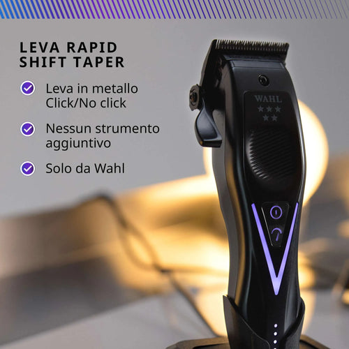 Wahl Vapor Switch Tagliacapelli Professionale Cordless Nero