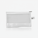 Bolsa clutch transparente dourada australiana