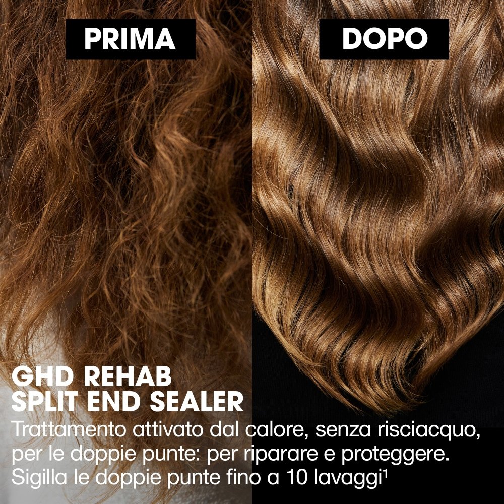 Ghd Rehab Split End Sealer prima e dopo