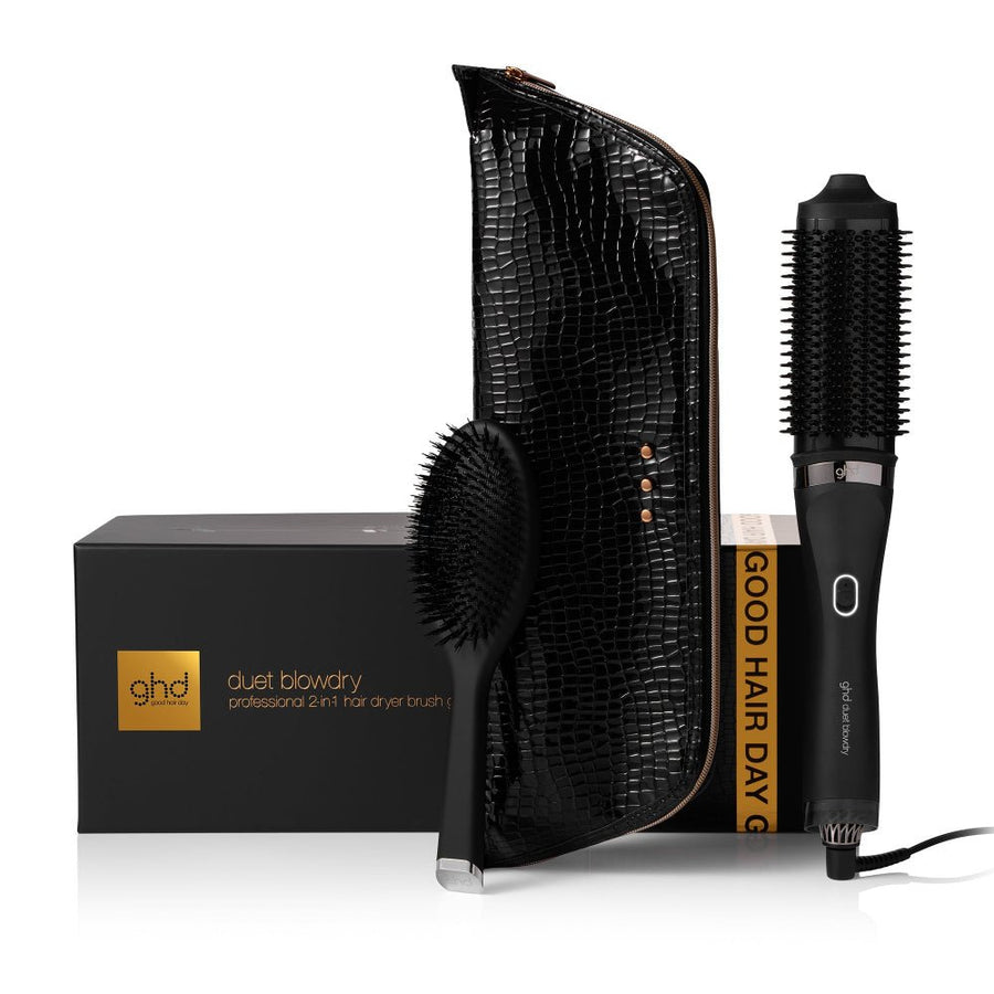 GHD Duet Blowdry + Oval Dressing Brush - set regalo spazzola asciugacapelli e spazzola