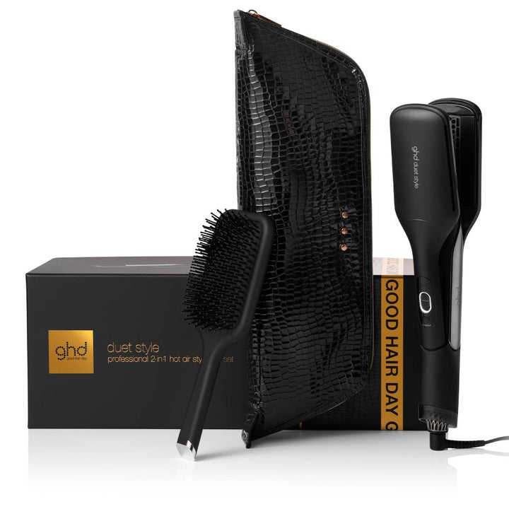 GHD Duet Style + Paddle Brush - set regalo piastra ad aria e spazzola