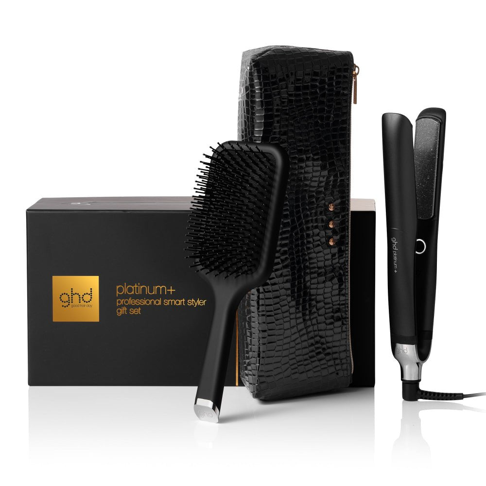 GHD Platinum+ Styler + Paddle Brush - set regalo piastra e spazzola